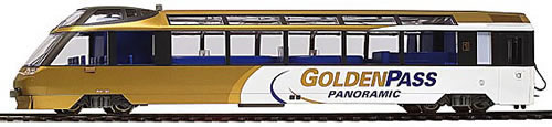 Bemo 3288314 - 1st Class Passenger Coach Golden Pass Arst 152