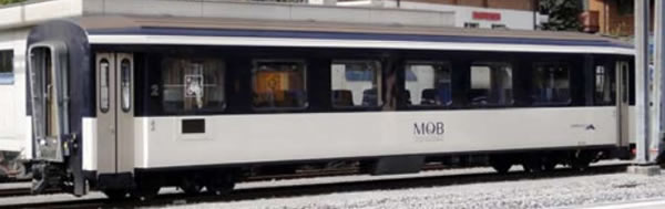 Bemo 3292358 - Passenger car B 218 in the new design of the MOB