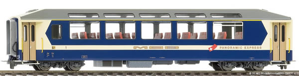 Bemo 3295324 - 1st Class Passenger Coach As 114 Panoramic Express