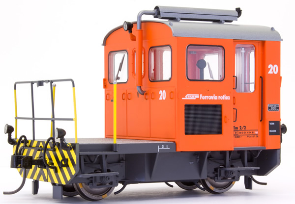 Bemo 9273130 - Swiss Shunting Locomotive Tm 2/2 20 of the RhB