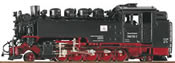German Steam Locomotive BR 99 746 of the DR