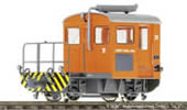 Swiss Diesel Shunting Locomotive Tm 2/2 21 of the RHB