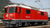 Swiss Electric Locomotive Ge 4/4 II 627 of the RhB
