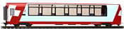 2nd Class Panorama coach Bp 2537 