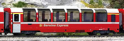 1st Class Panorama car Api 1305 Bernina Express of the RhB