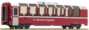 2nd Class Panoramic coach Bps 2515 Bernina Express, the RhB