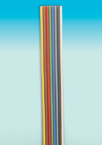 Brawa 3189 - Fl. Cable 0,14 50m ye/br/rd/g