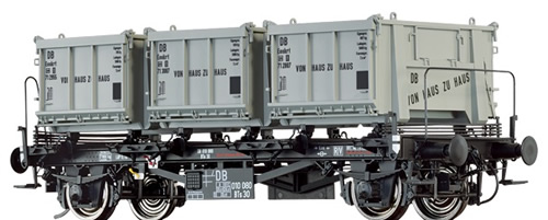 Brawa 37162 - O Scale Container Car BTs30 DB, III