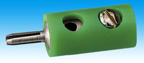 Brawa 3753 - Plug, green [10 pieces]