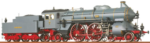 Brawa 40399 - Royal Bavarian Express Steam Locomotive S 2/6 of the K.Bay.Sts.B. (Sound Decoder) 