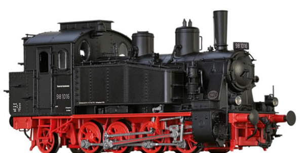 Brawa 40576 - German Steam Locomotive 98.10 of the DB (DC Digital Extra w/Sound)