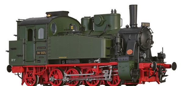 Brawa 40580 - German Steam Locomotive 98.10 of the DRG (DC Digital Extra w/Sound)