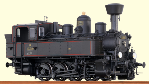 Brawa 40645 - Czechoslovakian Steam Locomotive BR422.0 of the CSD