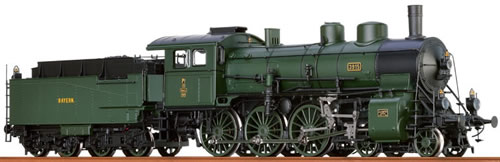 Brawa 40664 - Bavarian Steam Locomotive P 3/5 H of the K.Bay.Sts.B. (DCC Sound Decoder)