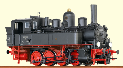 Brawa 40790 - German Steam Locomotive BR92.22 of the DRG (DCC Sound Decoder)