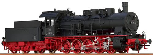 Brawa 40811 - German Steam Locomotive BR 57.10 of the DB (AC Sound+Steam)