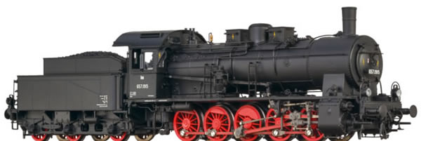 Brawa 40823 - Austrian Steam Locomotive BR 657 of the OBB (AC Sound+Steam)