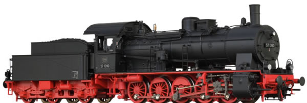 Brawa 40844 - German Steam Locomotive 57.10 of the DB BASIC+