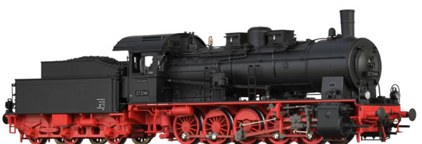 Brawa 40864 - German Steam Locomotive 57.10 of the DB (DC Analog Basic Plus)