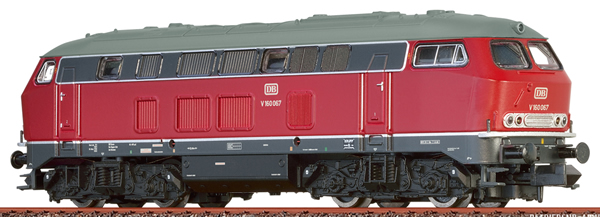 Brawa 41159 - German Diesel Locomotive V160 of the DB (Sound Decoder)