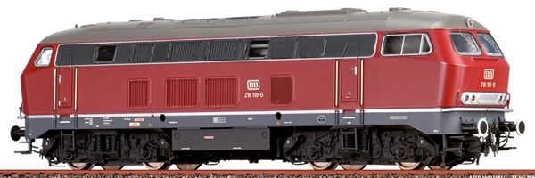 Brawa 41162 - German Diesel Locomotive 216 of the DB (DCC Sound Decoder)
