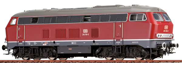 Brawa 41163 - German Diesel Locomotive 216 of the DB (Sound Decoder)