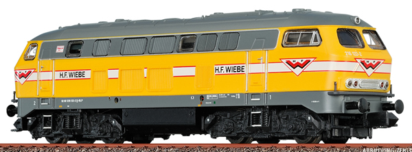 Brawa 41172 - German Diesel Locomotive 216 of the Wiebe