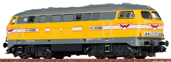 Brawa 41174 - German Diesel Locomotive 216 of the Wiebe (DCC Sound Decoder)