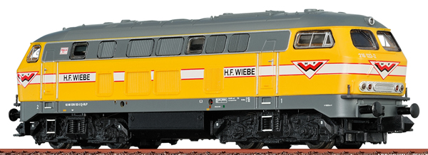 Brawa 41175 - German Diesel Locomotive 216 of the Wiebe (Sound Decoder)
