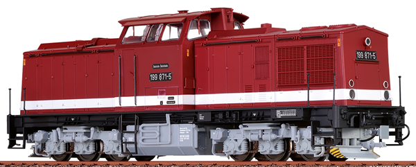 Brawa 41273 - German Diesel Locomotive 199 of the DR (DCC Sound Decoder)