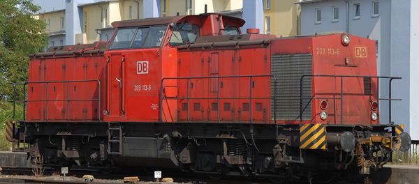 Brawa 41290 - German Diesel Locomotive 203 of the DB (DCC Sound Decoder)