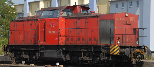 Brawa 41291 - German Diesel Locomotive 203 of the DB (Sound Decoder)