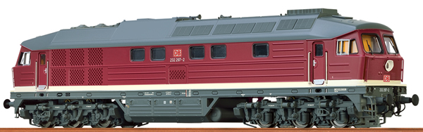 Brawa 41448 - German Diesel Locomotive 232 of the DB AG (DC Digital Extra w/Sound)