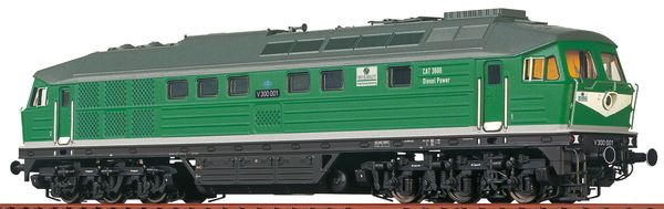 Brawa 41472 - German Diesel Locomotive V300 WISMUT AG of the DR (DCC SOund Decoder)