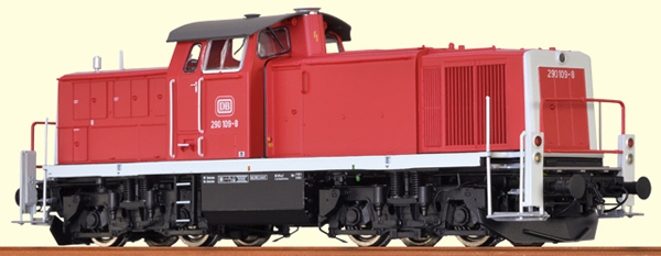 Brawa 41530 - German Diesel Locomotive BR 290 of the DB (DCC Sound Decoder)