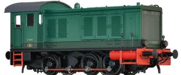Brawa 41628 - Belgian Diesel Locomotive BR 231 of the SNCB (DC Analog Basic Plus)
