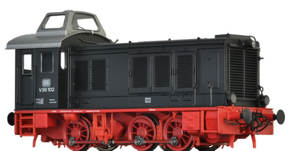 Brawa 41644 - German Diesel Locomotive V36 of the DB (DC Digital Extra w/Sound)