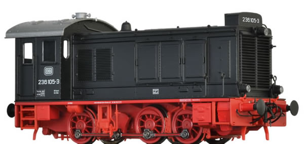 Brawa 41648 - German Diesel Locomotive 236 of the DB (DC Digital Extra w/Sound)