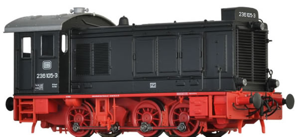 Brawa 41649 - German Diesel Locomotive 236 of the DB (AC Digital Extra w/Sound)