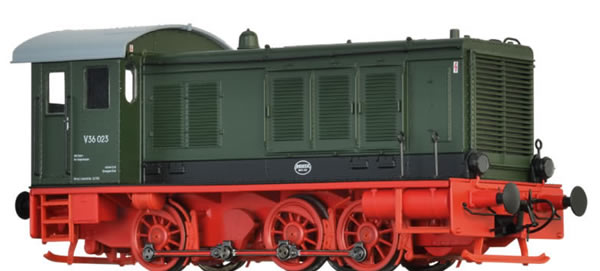 Brawa 41650 - German Diesel Locomotive V36 of the DR (DC Analog Basic Plus)
