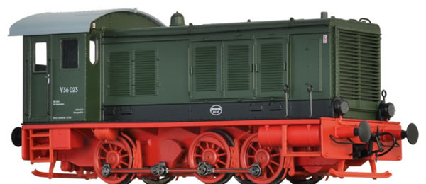 Brawa 41652 - German Diesel Locomotive V36 of the DR (DC Digital Extra w/Sound)