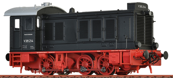 Brawa 41657 - German Diesel Locomotive V36 of the DB (Sound Decoder)