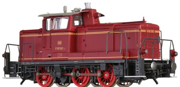 Brawa 42402 - German Diesel Locomotive V60 of the DB (DC Digital Extra w/Sound)