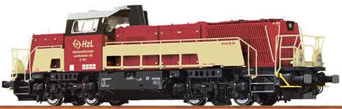 Brawa 42710 - German Diesel Locomotive 15L BB HZL (DCC Sound Decoder)