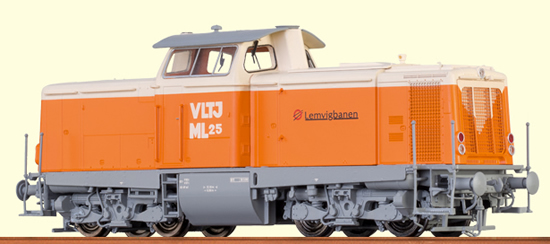 Brawa 42834 - Danish Diesel Locomotive V 100 VLTJ (DCC Sound Locomotive)