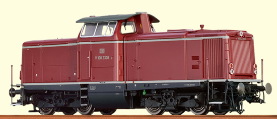 Brawa 42837 - German Diesel Locomotive V 100.20 of the DB - BASIC+