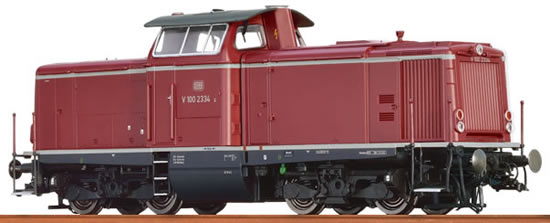 Brawa 42843 - German Diesel Locomotive V 100.23 of the DB (Sound Decoder) - AC EXTRA