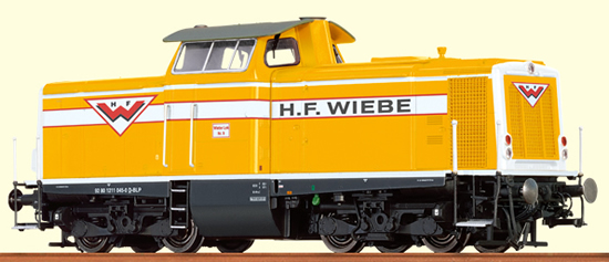Brawa 42853 - German Diesel Locomotive BR 211 H. F. Wiebe - BASIC +