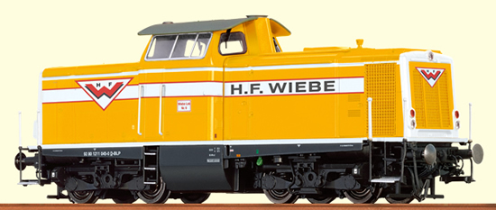 Brawa 42854 - German Diesel Locomotive BR 211 H. F. Wiebe - EXTRA (DCC Sound Decoder)