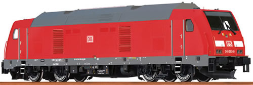 Brawa 42902 - German Diesel Locomotive TRAXX BR 245 of the DB-AG (DCC Sound Decoder)